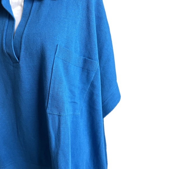 NWT Blue banana republic oversized shirt sleeve sweater XL/XXL - Picture 3 of 11
